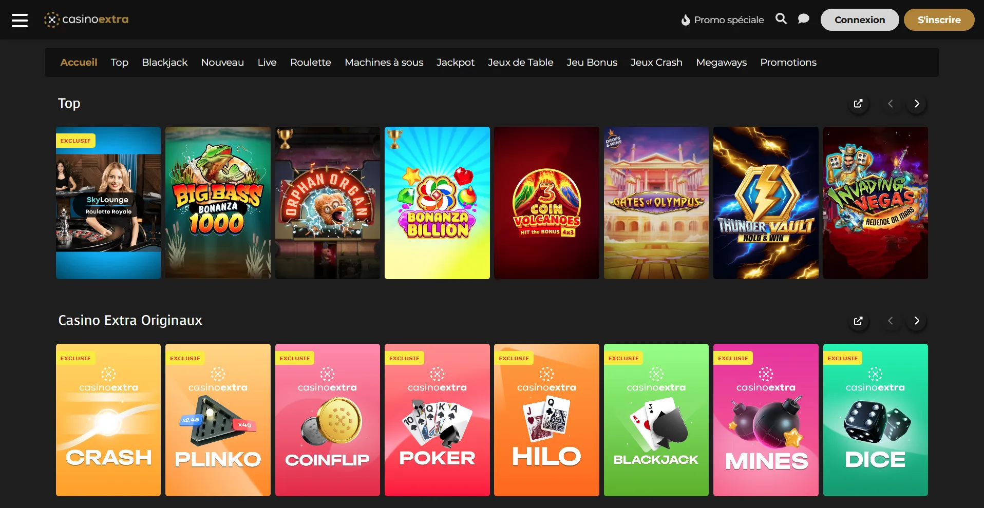 Les Jeux les Plus Populaires sur un Casino en Ligne